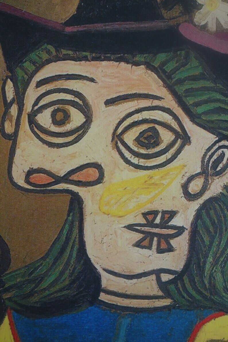 Fine Cubist Limited Edition Print   Portrait Of A Woman, Pablo Picasso, Signed & Numbered photo 143.0