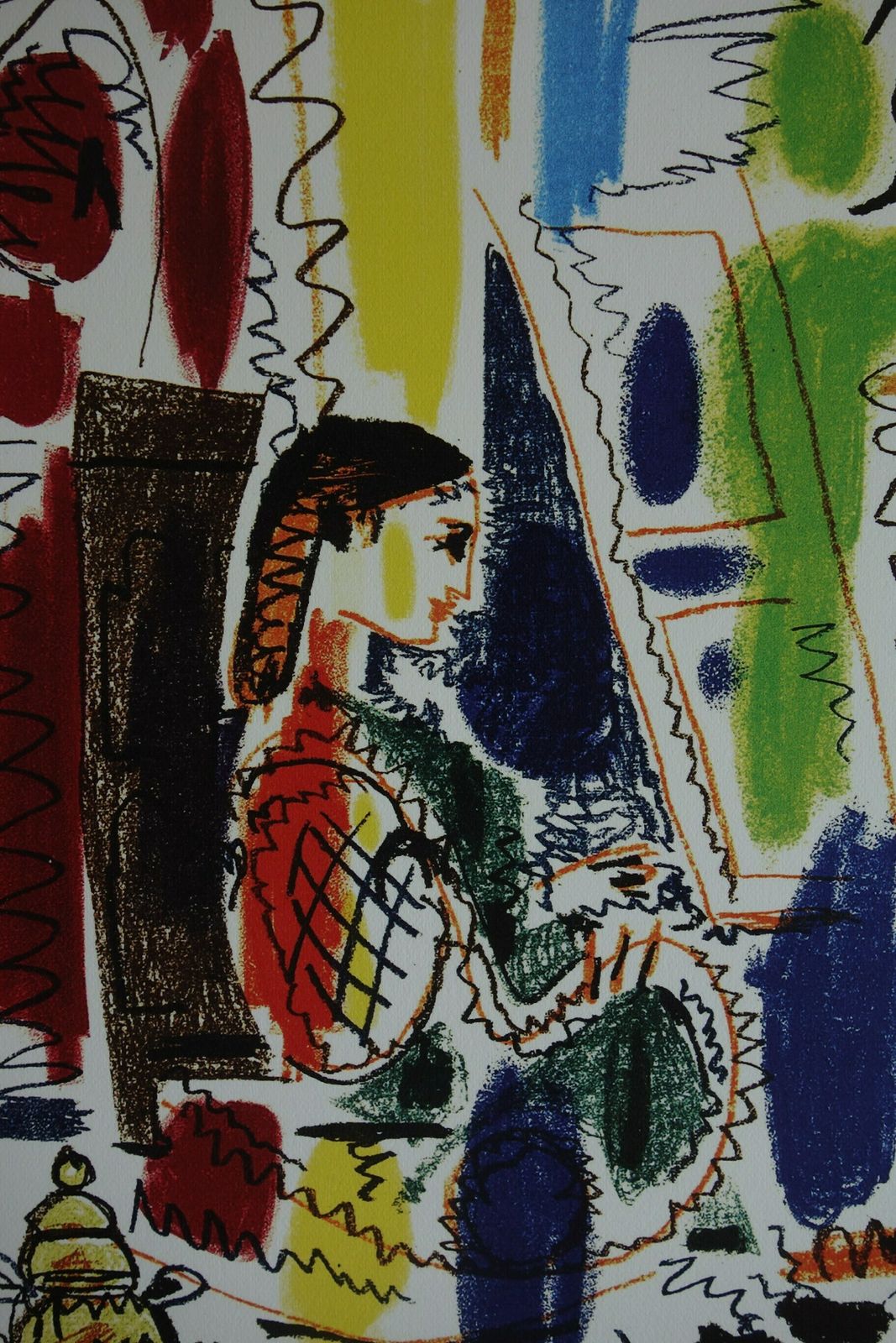 Fine Cubist Limited Edition Print   Woman, Pablo Picasso, Hand Signed & Hand Numbered photo Art
