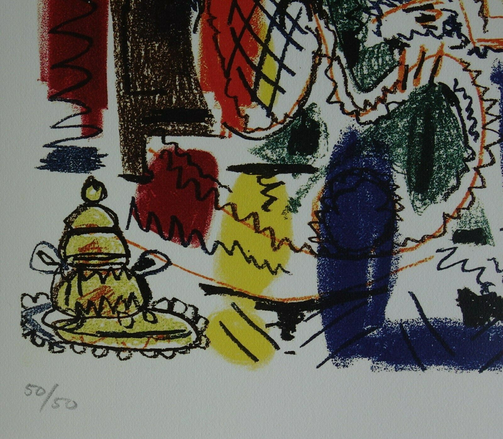 Fine Cubist Limited Edition Print   Woman, Pablo Picasso, Hand Signed & Hand Numbered photo vinterior