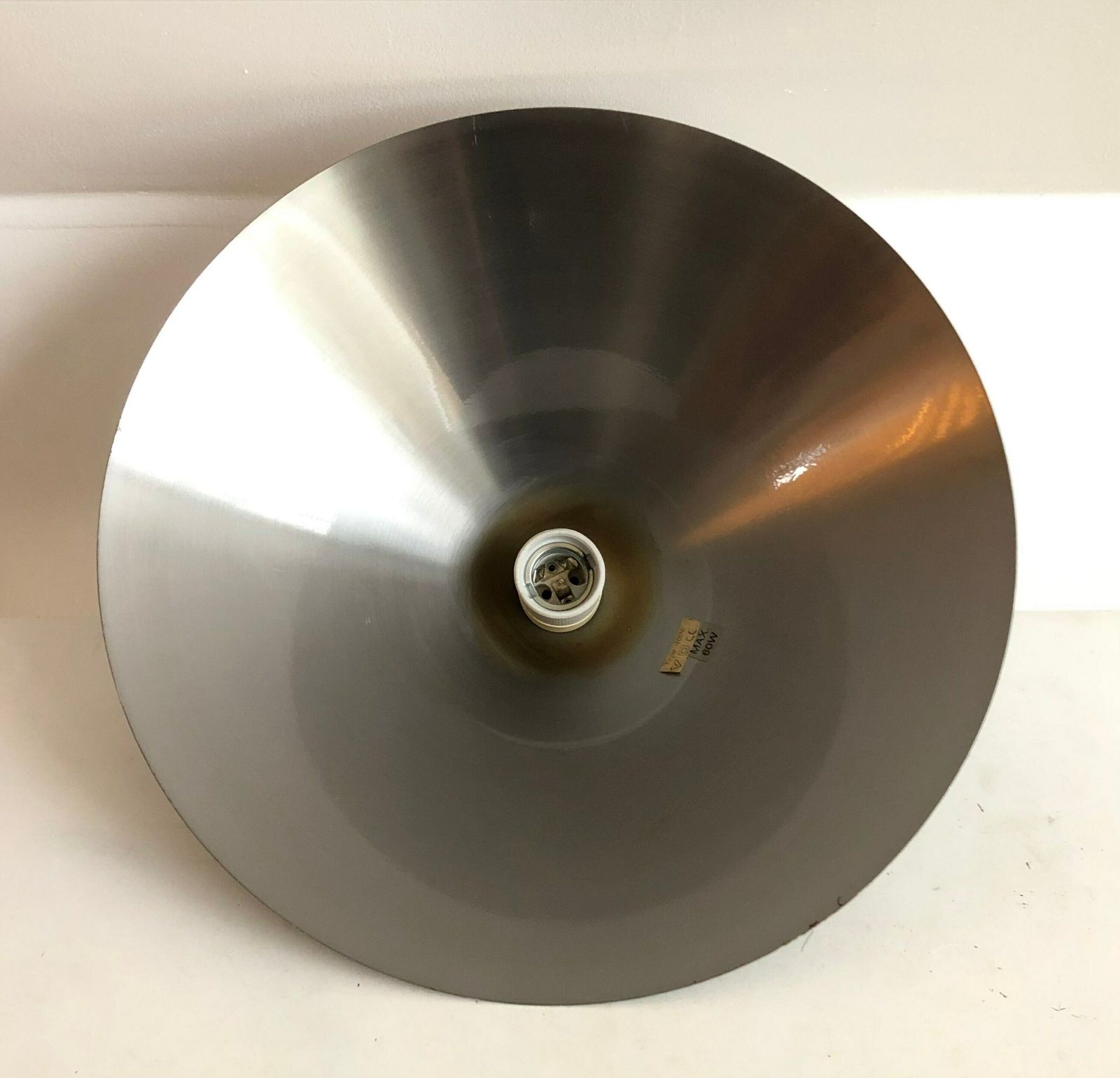 Danish Minimalist El Light Design Vintage Postmodern Matte Steel Ceiling Lamp In Cool Cone Shape With Steel Tubular Top photo buy