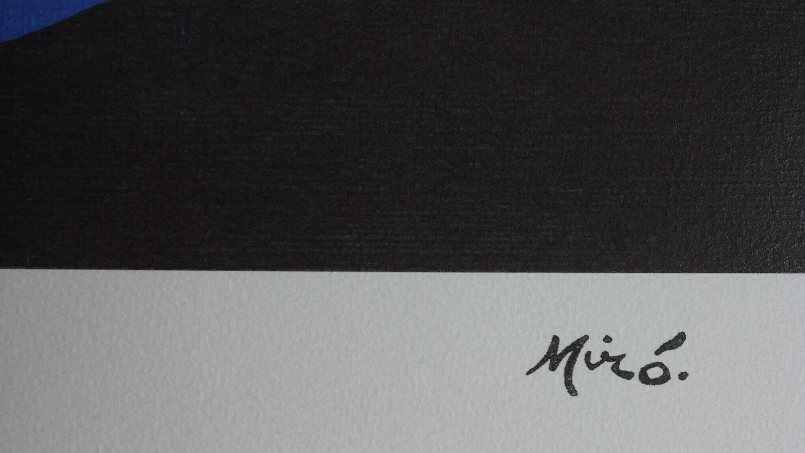 Fine Surrealist Limited Edition Print, Joan Miro, Signed & Numbered photo Art