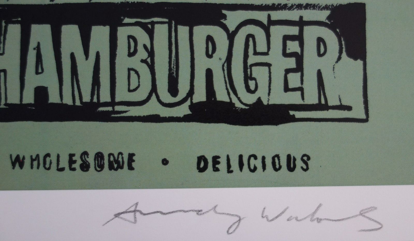Fine Pop Art Limited Edition Trial Proof Print, Andy Warhol, Signed & Stamped With Estate Stamp photo for sale