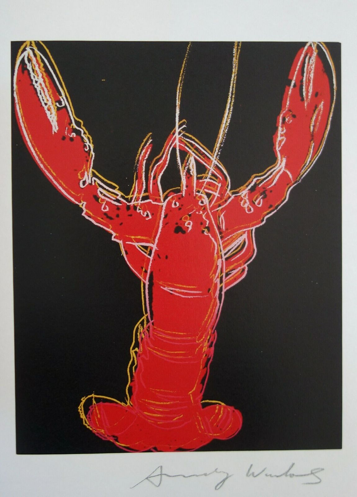 Fine Pop Art Limited Edition Trial Proof Print, Andy Warhol, Signed & Stamped With Estate Stamp