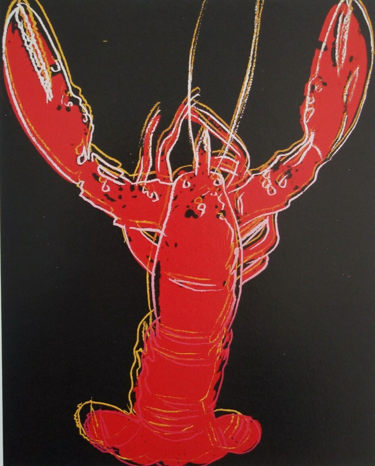 Fine Pop Art Limited Edition Trial Proof Print, Andy Warhol, Signed & Stamped With Estate Stamp photo furniture
