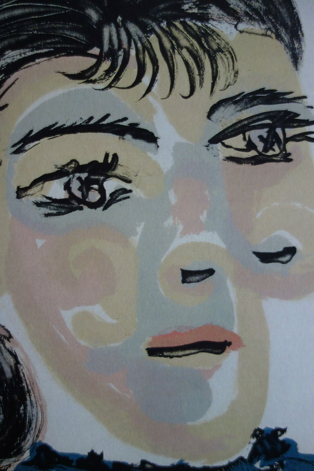 Fine Cubist Limited Edition Print   Buste De Femme, Pablo Picasso, Signed & Stamped photo for sale