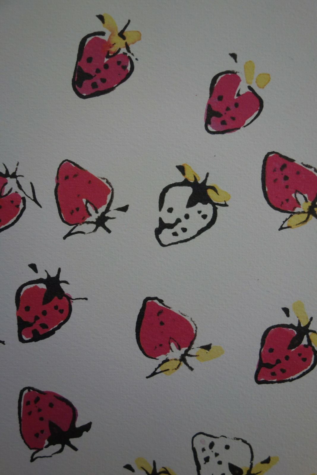 Fine Pop Art Limited Edition Print   Illustration   Strawberry, Andy Warhol, Signed & Numbered photo for sale