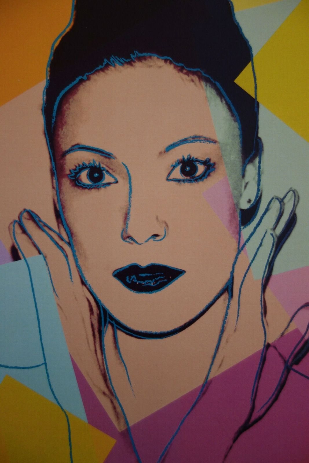 Fine Pop Art Limited Edition Print – Celebrity Portrait Series, Andy Warhol, Signed & Stamped photo 214.0