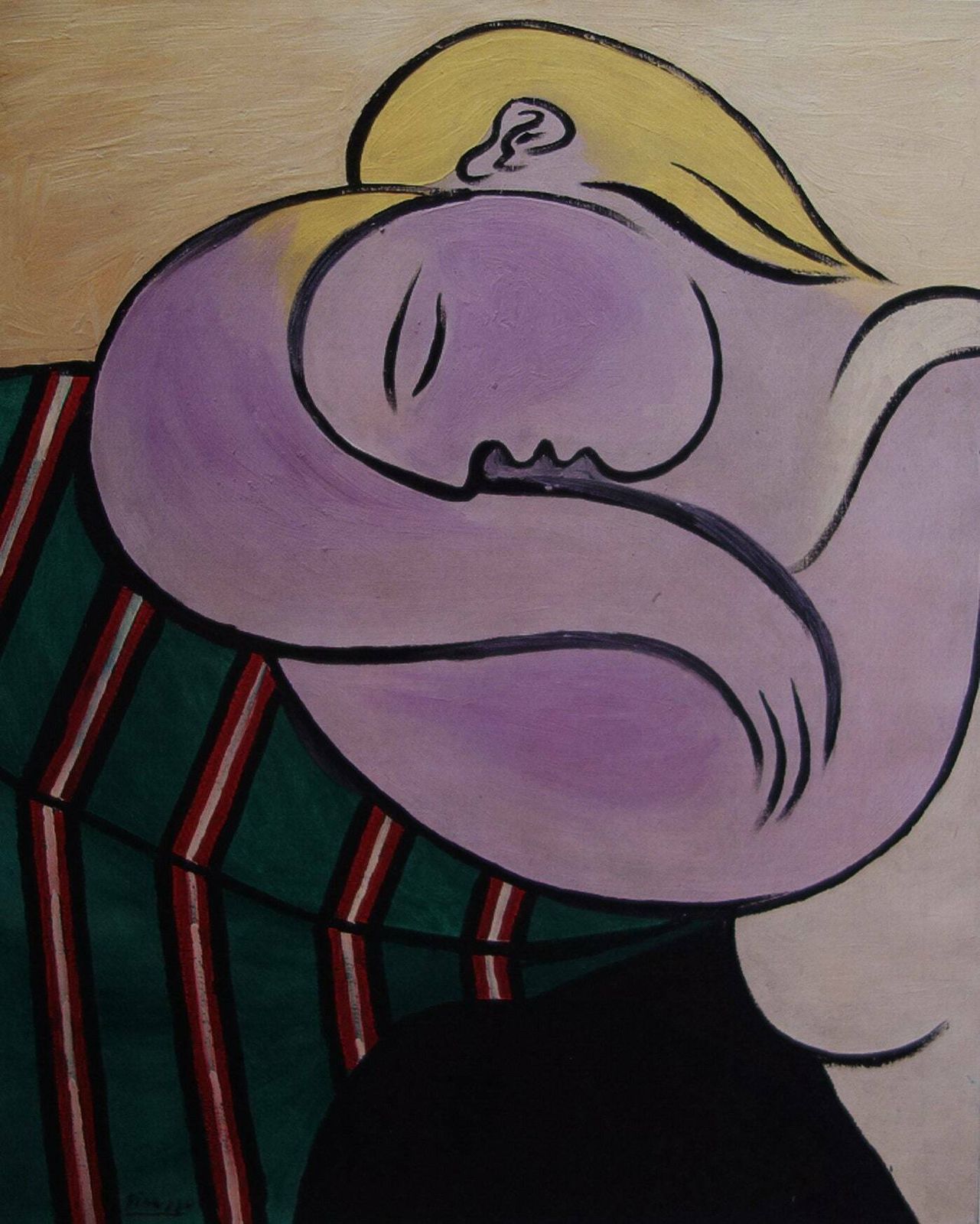 Fine Cubist Limited Edition Print   Femme, Pablo Picasso, Signed & Stamped photo furniture