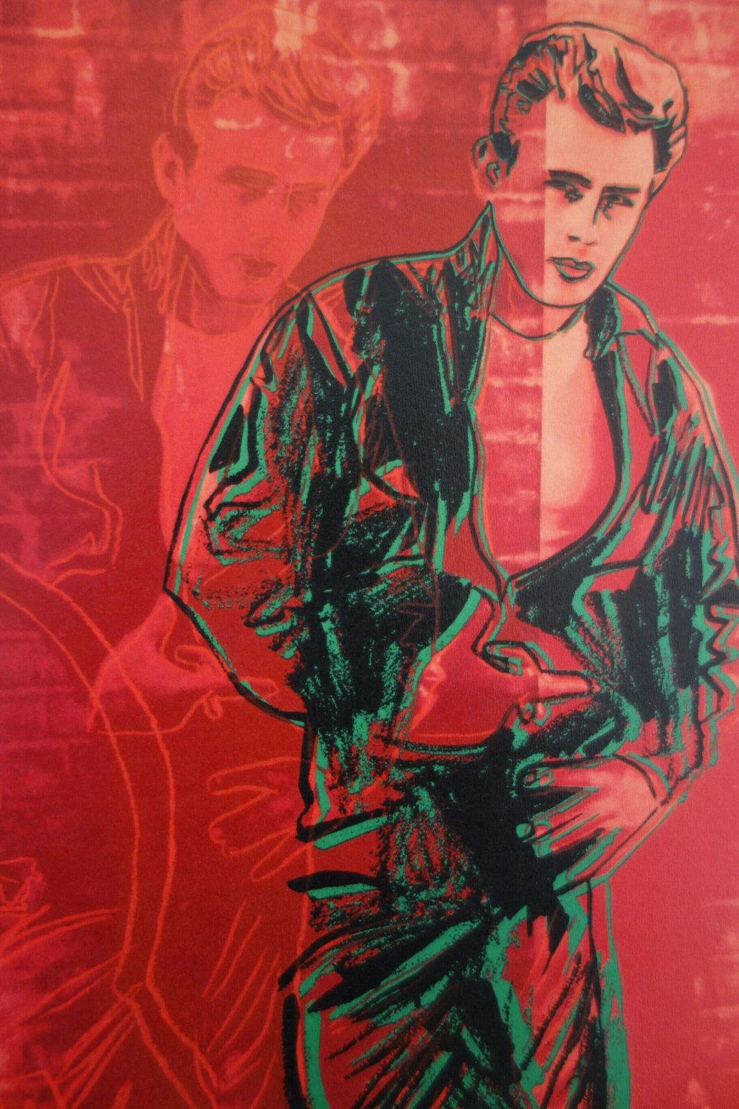 Fine Pop Art Limited Edition Print – Celebrity Portrait Series, Andy Warhol, Signed & Stamped photo for sale