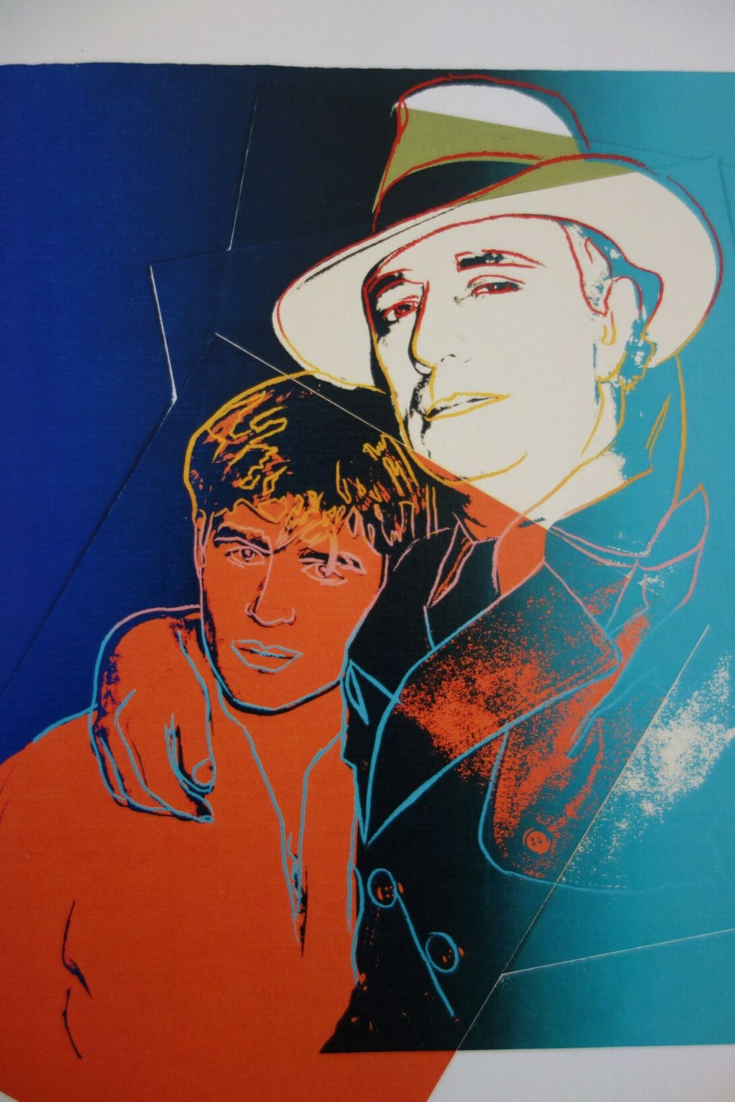 Fine Pop Art Limited Edition Print – Celebrity Portrait Series, Andy Warhol, Signed & Stamped photo furniture