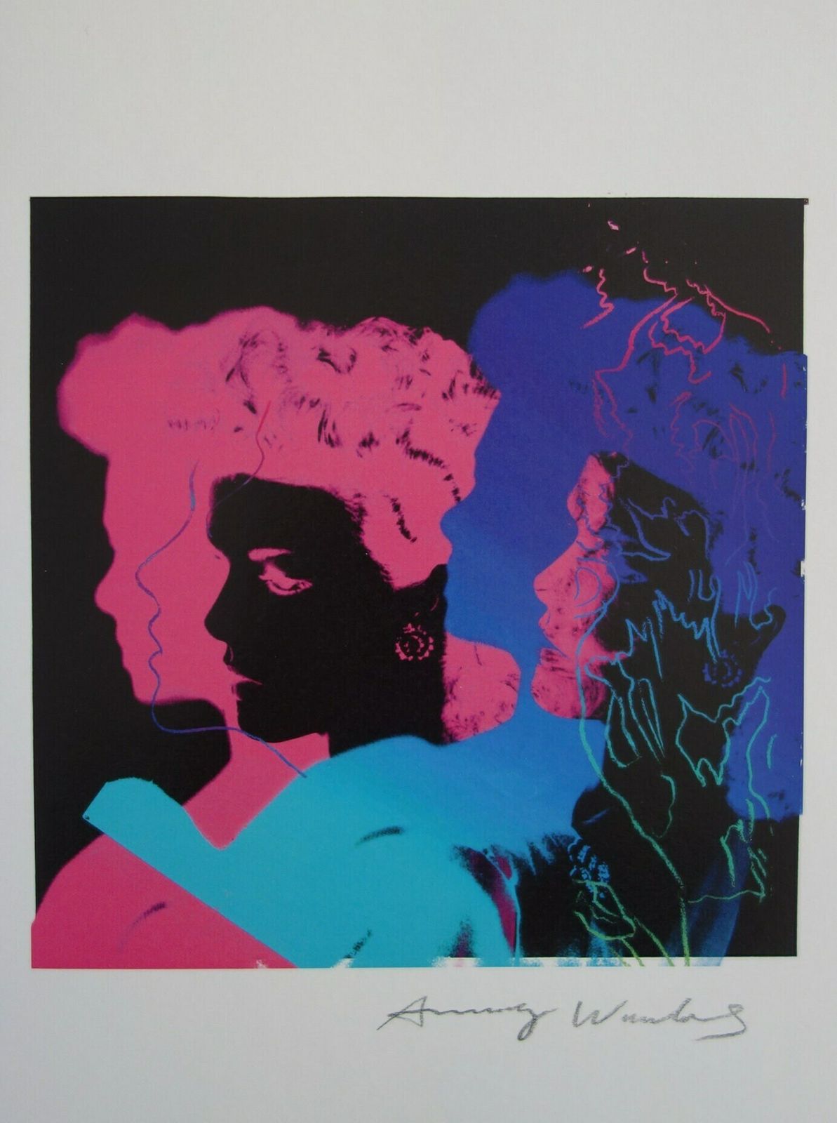 Fine Pop Art Limited Edition Print – Celebrity Portrait Series, Andy Warhol, Signed & Stamped photo 192.0
