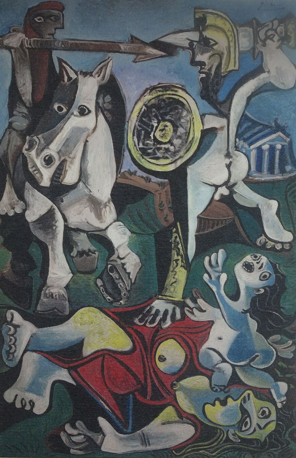 Fine Cubist Limited Edition Print   Mythology, Pablo Picasso, Signed & Numbered photo furniture