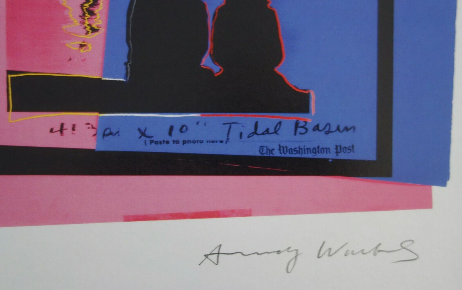 Fine Pop Art Limited Edition Print   Film Festival Poster, Andy Warhol, Signed & Numbered photo Art