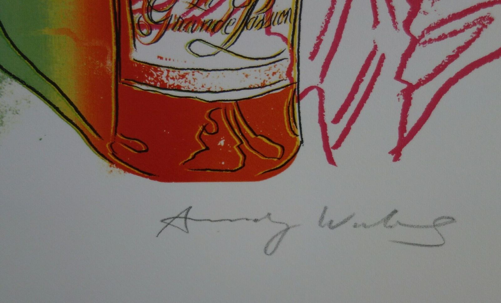 Fine Pop Art Limited Edition Trial Proof Print, Andy Warhol, Signed & Stamped With Estate Stamp photo for sale