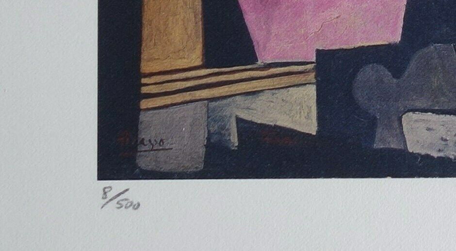 Fine Cubist Limited Edition Print – Still Life, Pablo Picasso, Signed & Numbered photo Art