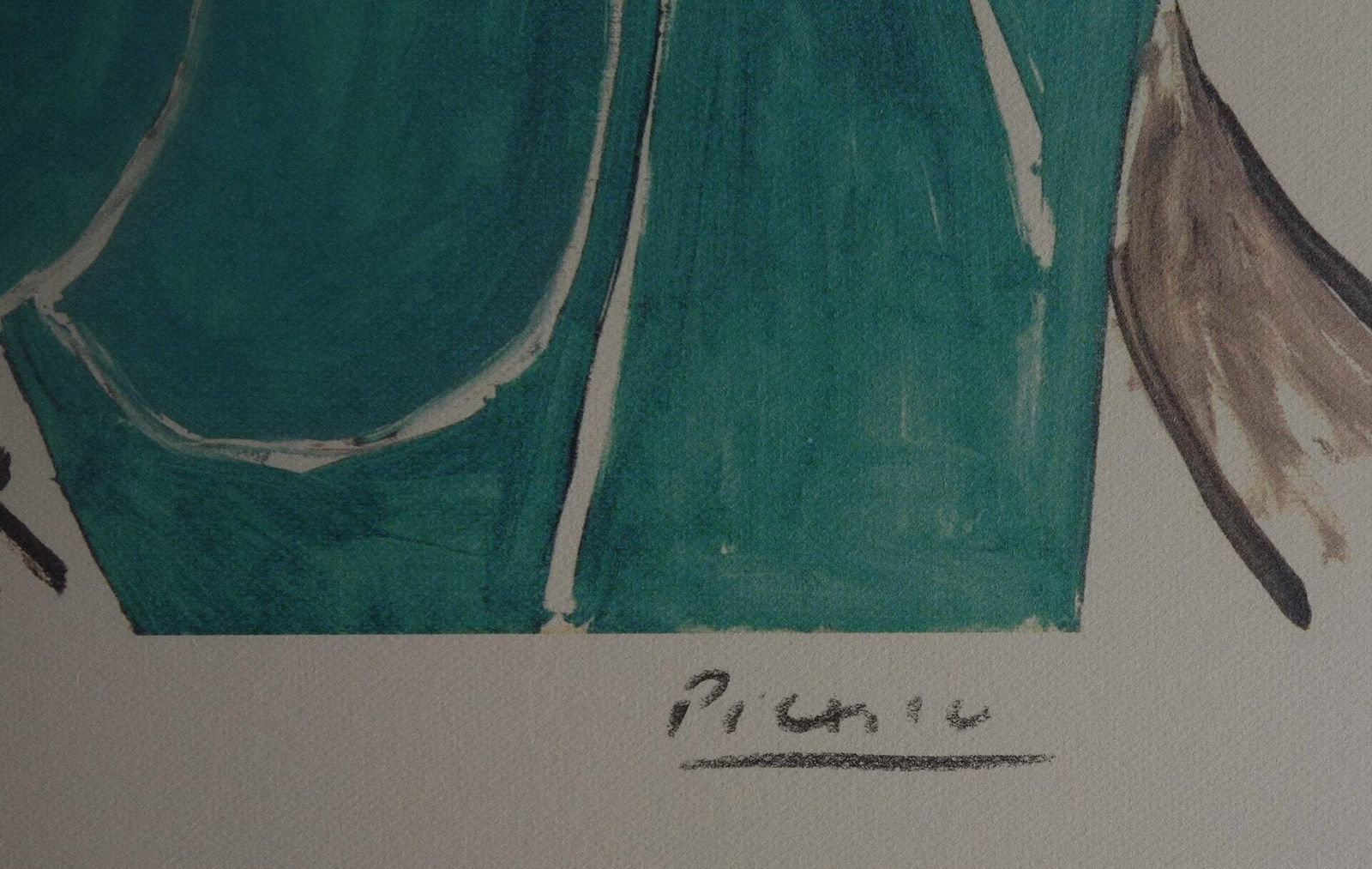Fine Cubist Limited Edition Print   Portrait Of A Woman, Pablo Picasso, Hand Signed & Numbered photo 183.0