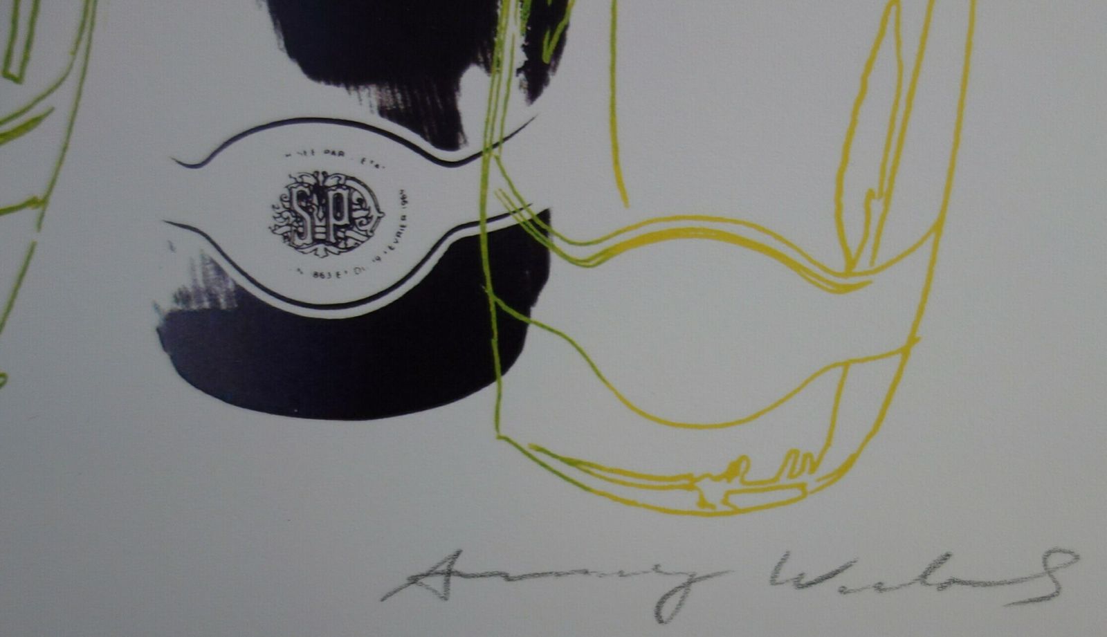 Fine Pop Art Limited Edition Trial Proof Print, Andy Warhol, Signed & Stamped With Estate Stamp photo for sale