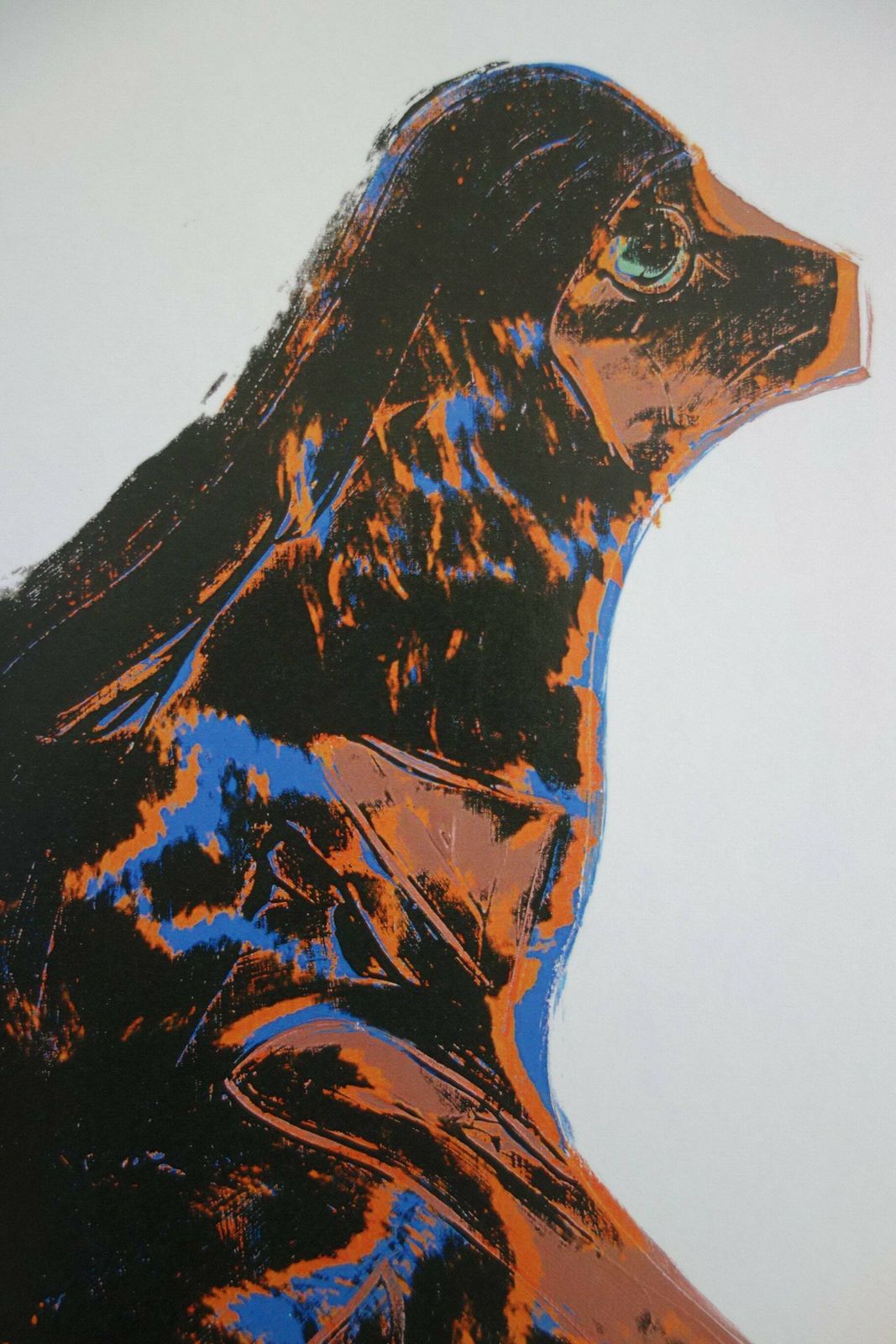 Fine Pop Art Limited Edition Print   Animal Series   Dog, Andy Warhol, Signed & Numbered photo furniture