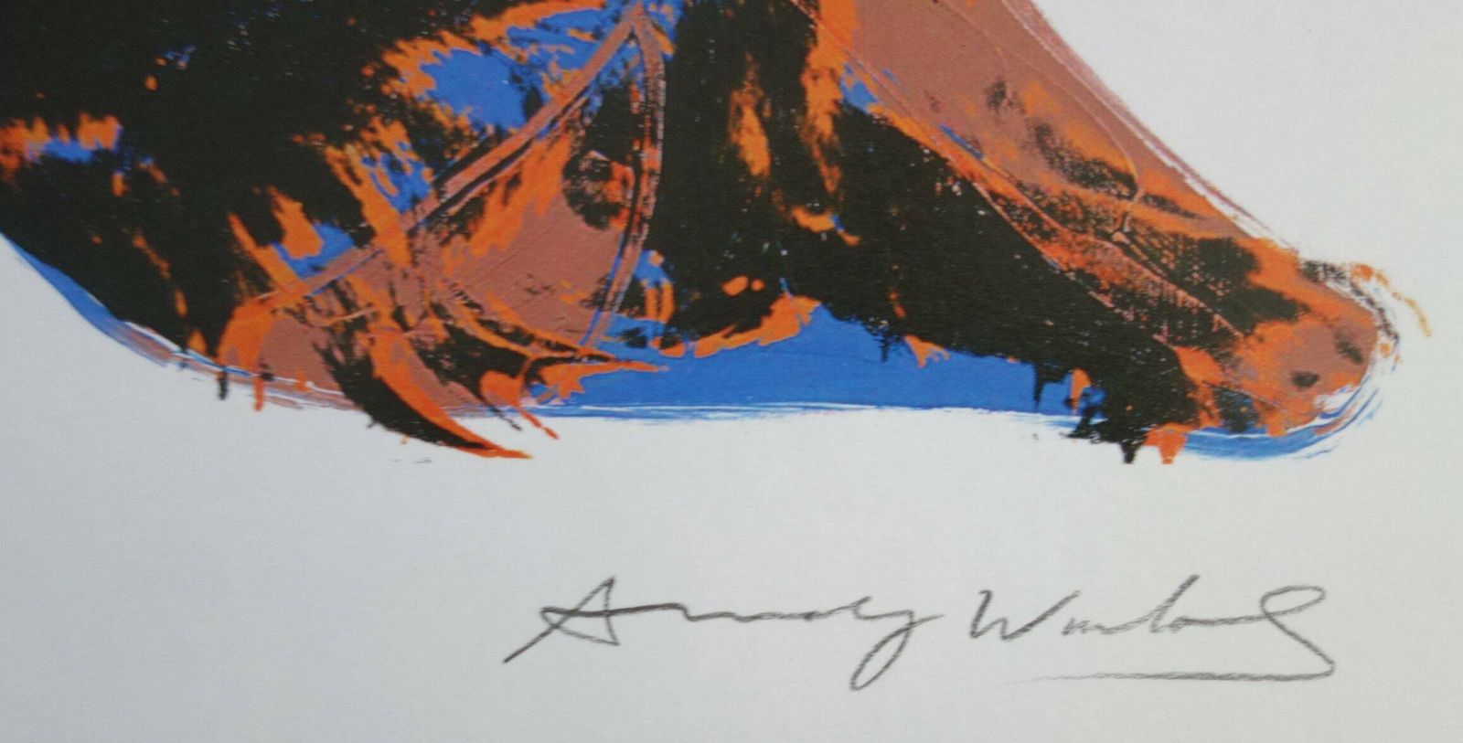 Fine Pop Art Limited Edition Print   Animal Series   Dog, Andy Warhol, Signed & Numbered photo for sale