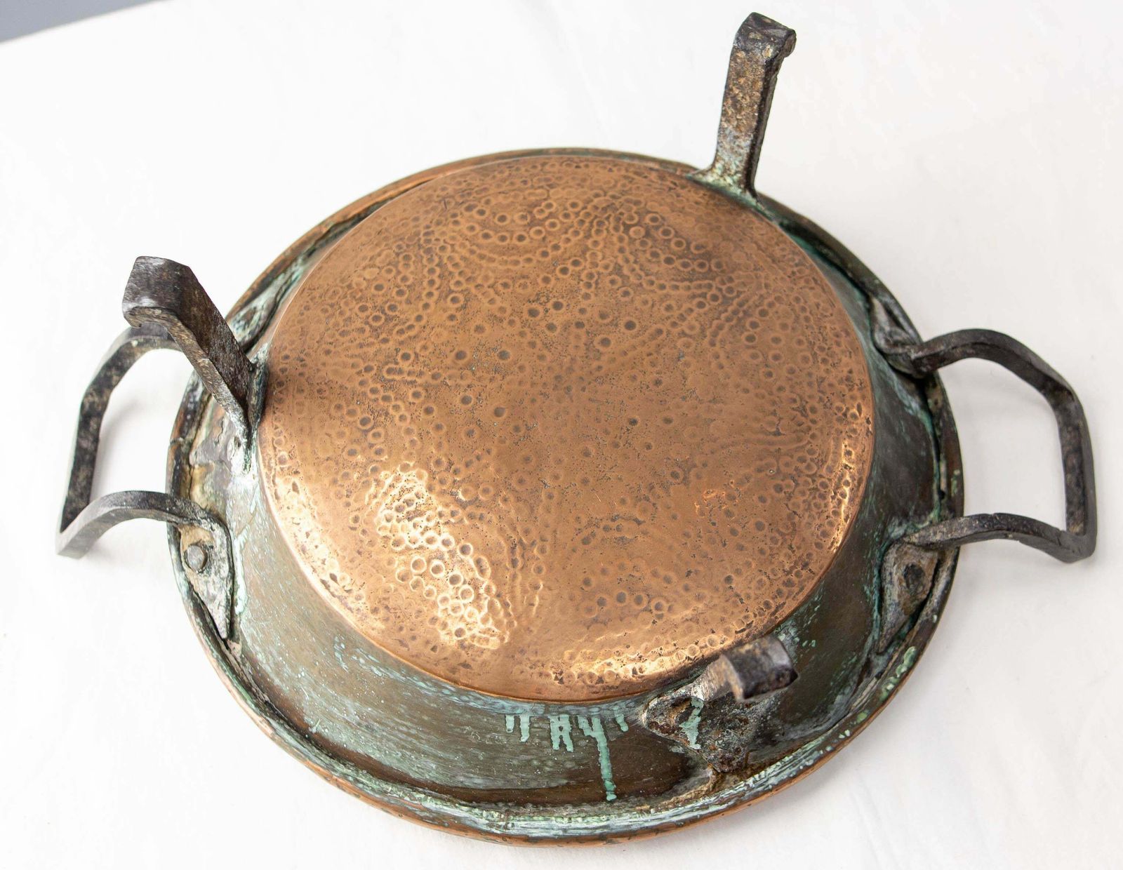 French Copper & Iron Centerpiece, 19th Century photo buy