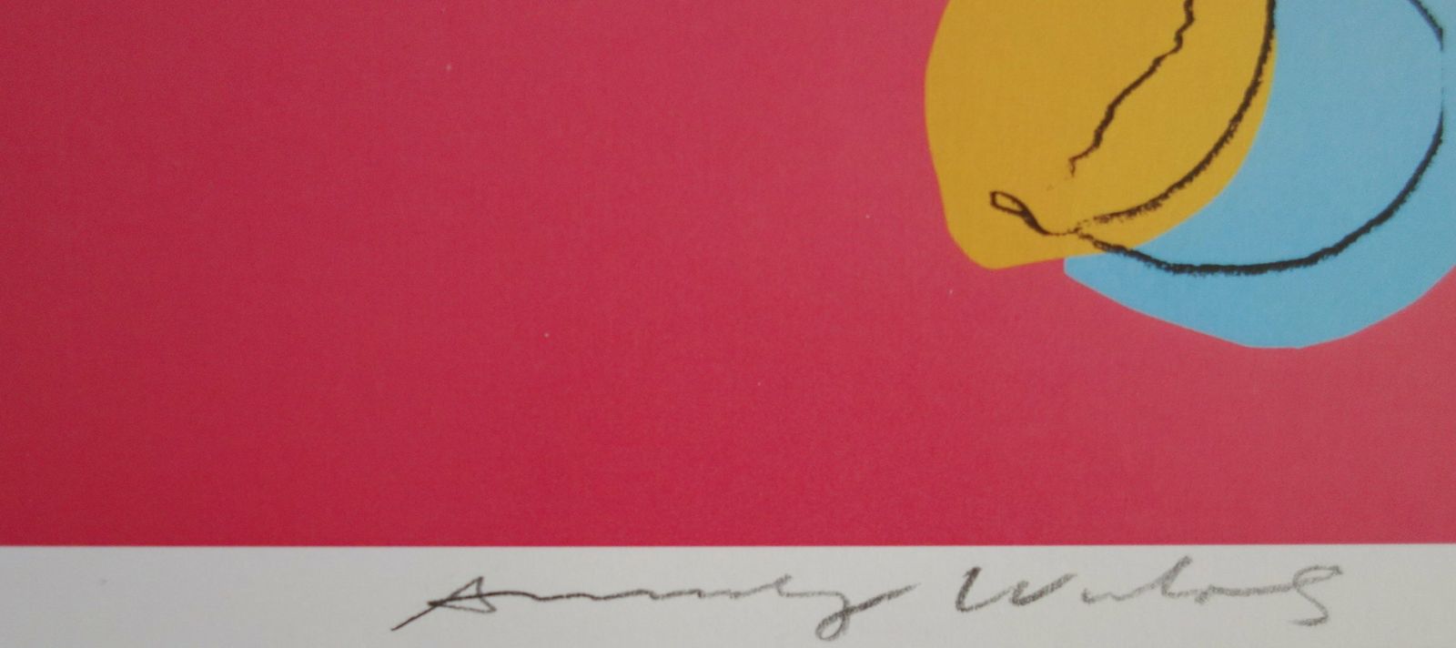 Fine Pop Art Edition Print – Fruits, Andy Warhol, Signed & Stamped With Estate Stamp photo for sale