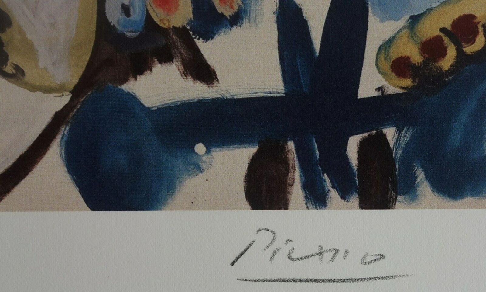 Fine Cubist Limited Edition Print   Musketeer And Nude, Pablo Picasso, Hand Signed & Stamped photo vinterior