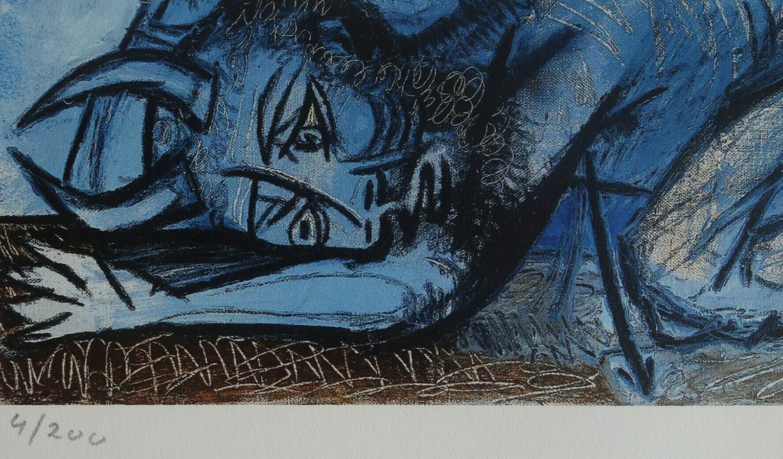 Fine Cubist Limited Edition Print   Mythology, Pablo Picasso, Hand Signed & Stamped photo vinterior