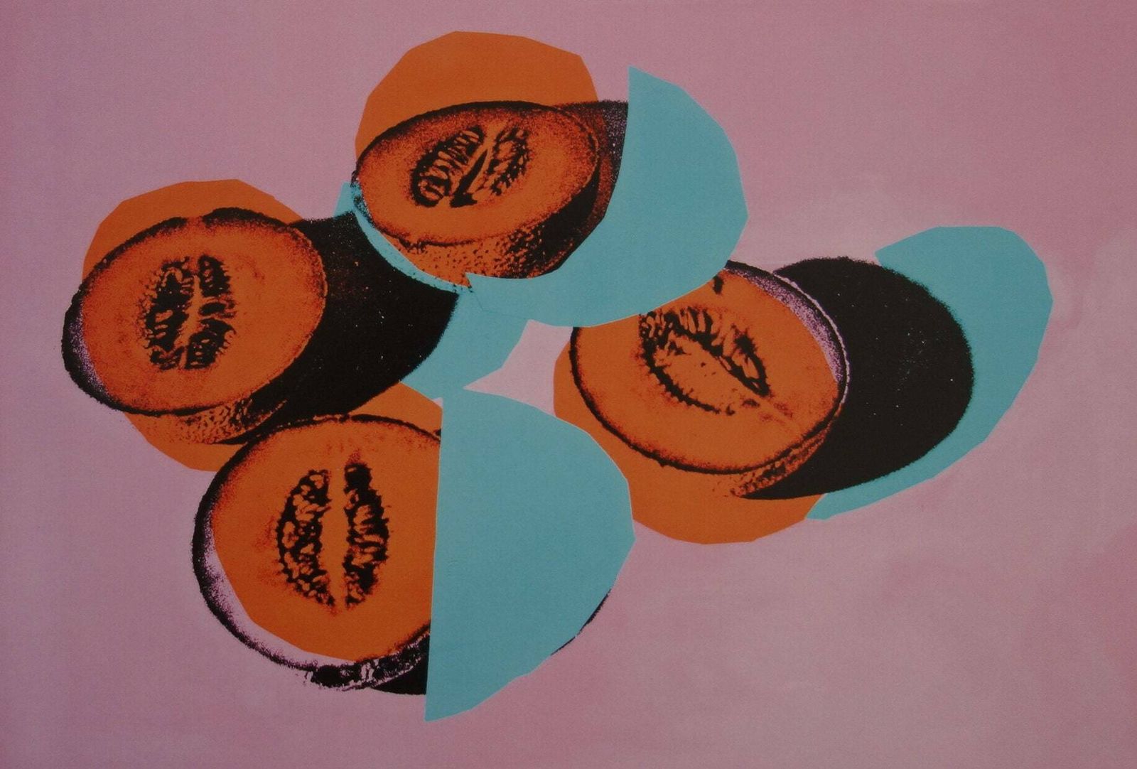 Fine Pop Art Edition Trial Print – Fruits, Andy Warhol, Signed & Stamped With Estate Stamp photo furniture