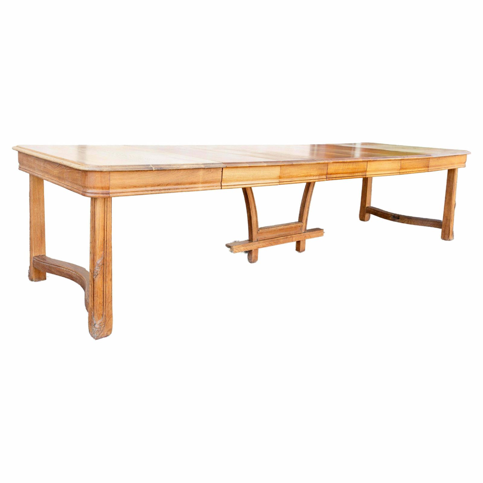 Dining Table With Extentions Art Nouveau Period, France