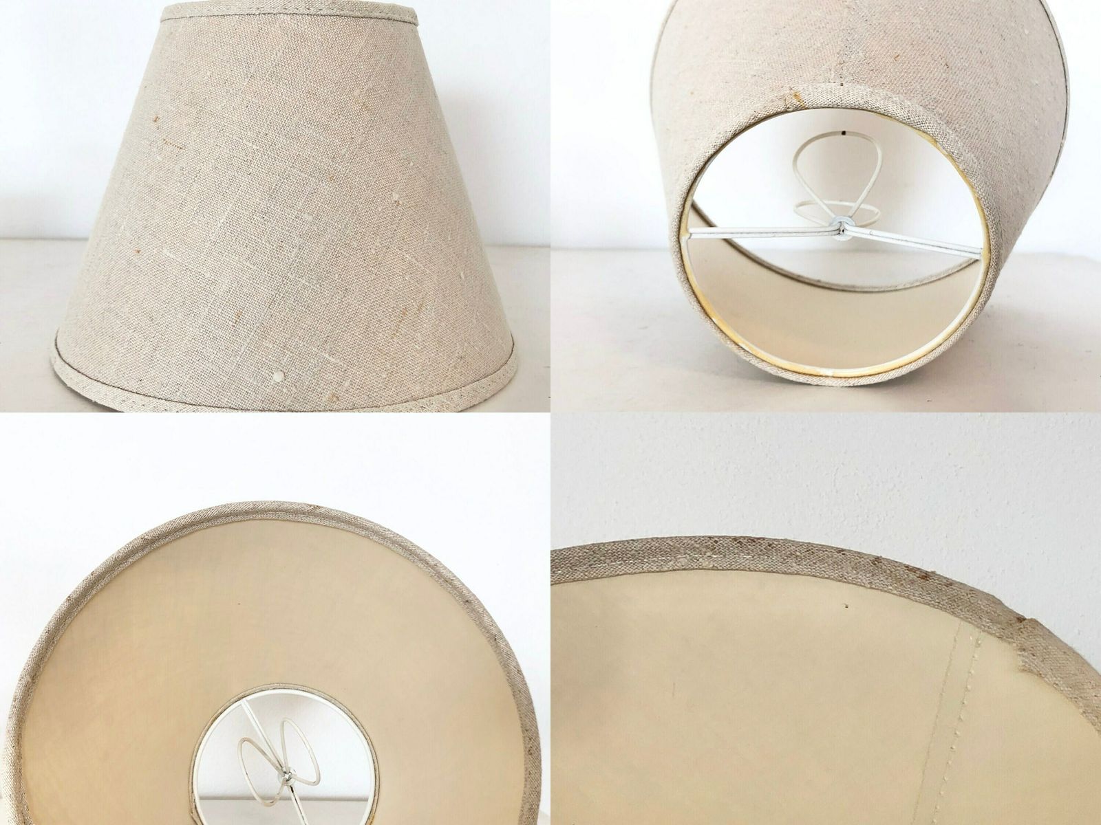 photo for sale Danish Mid Century Modern Ceramic Table Lamp With Green And Yellow Glaze And Gorgeous Ridges   Design By Søholm, Bornholm Denmark