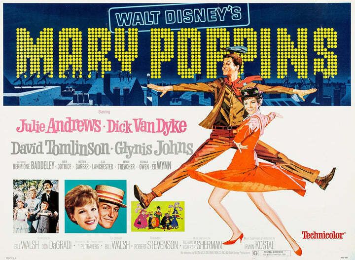 Mary Poppins Original Vintage Poster