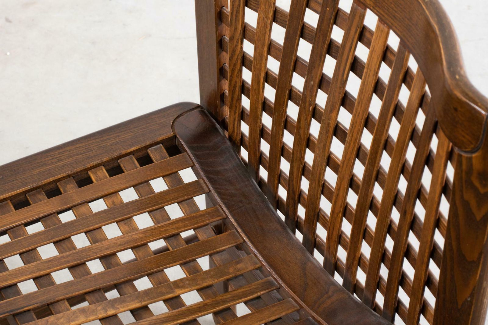 photo for sale Titina Ammannati & Giampiero Vitelli Six Transenna Chairs By Pozzi And Verga 197