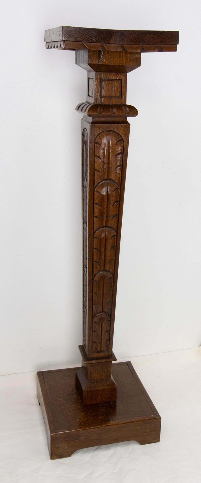 French Oak Sellette Or Plant Holder In The Louis XIII Style, Circa 1900 photo for sale
