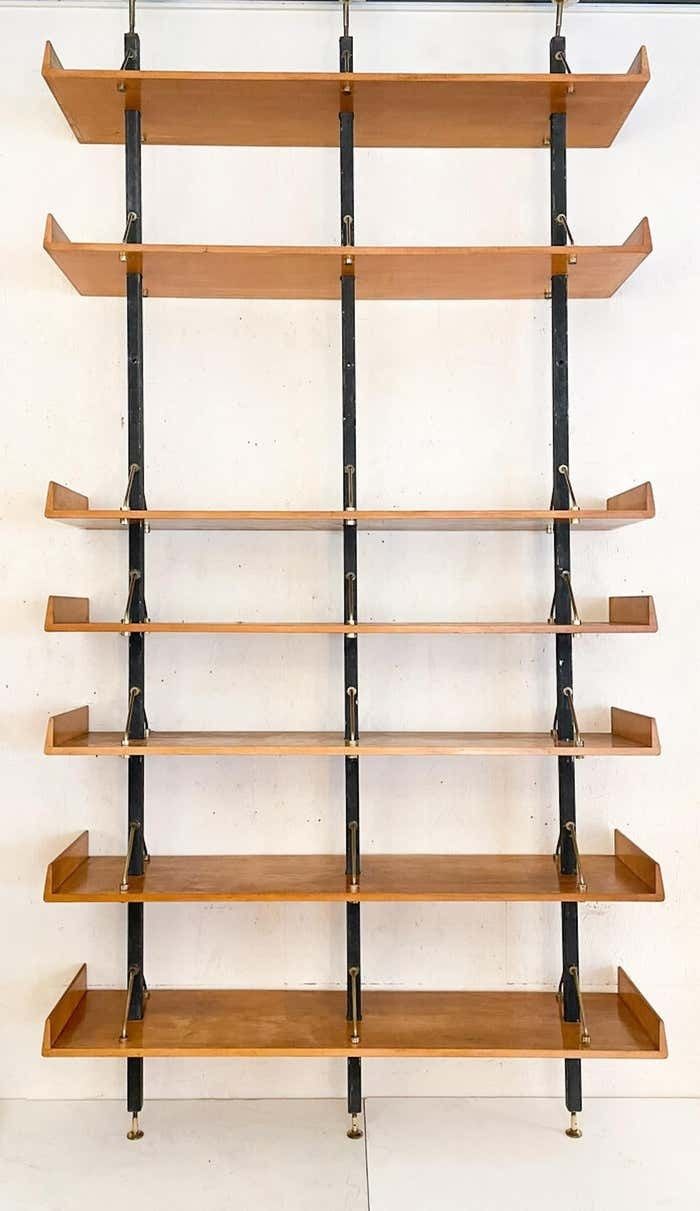 Mid Century Modern Bookshelf By Angelo Mangiarotti And Bruno Morassutti, Italy photo furniture