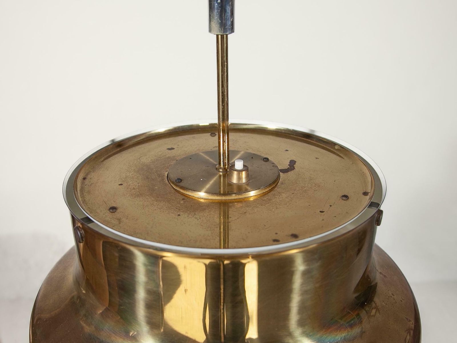 Brass Bumling Pendant Lamp By Anders Pehrson For Ateljé Lyktan photo vintage