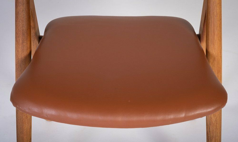 Sawbuck Dining Chair In Teak By Hans J. Wegner photo vintage