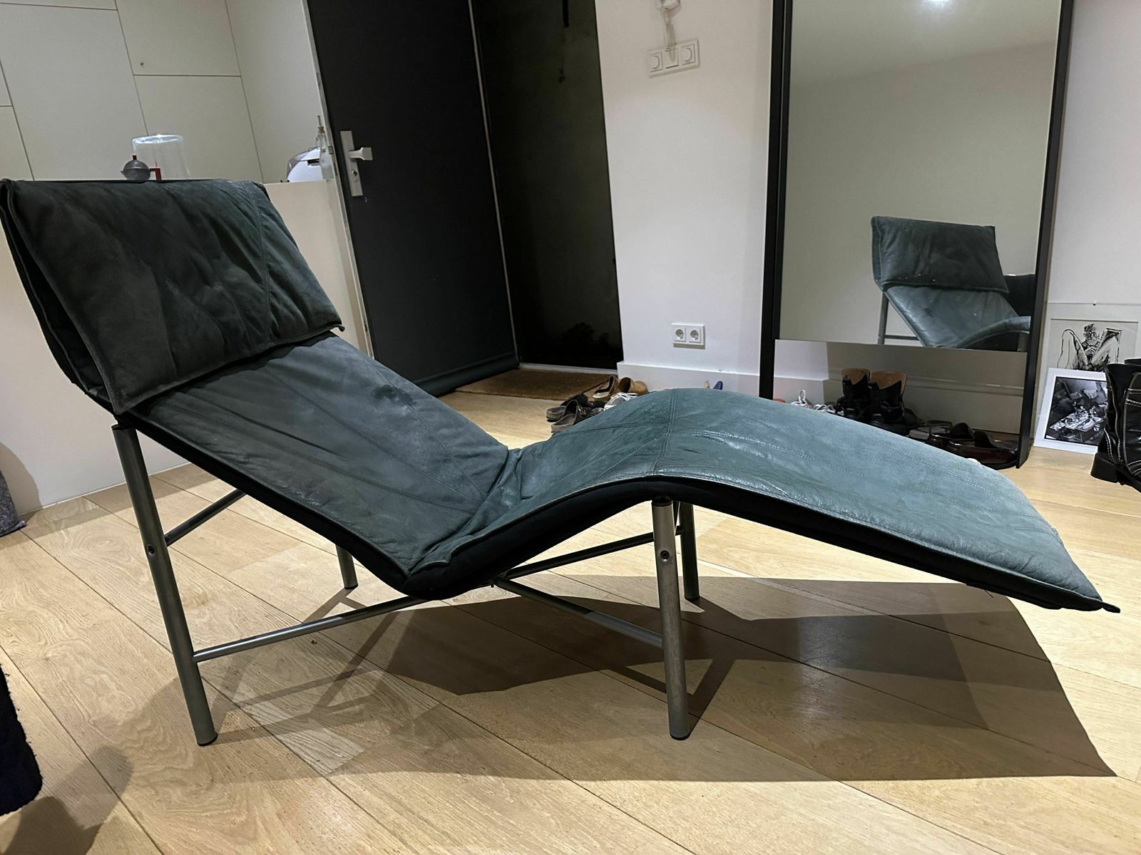 Vintage Chaise Longue By Tord Björklund For Ikea   1970s photo furniture