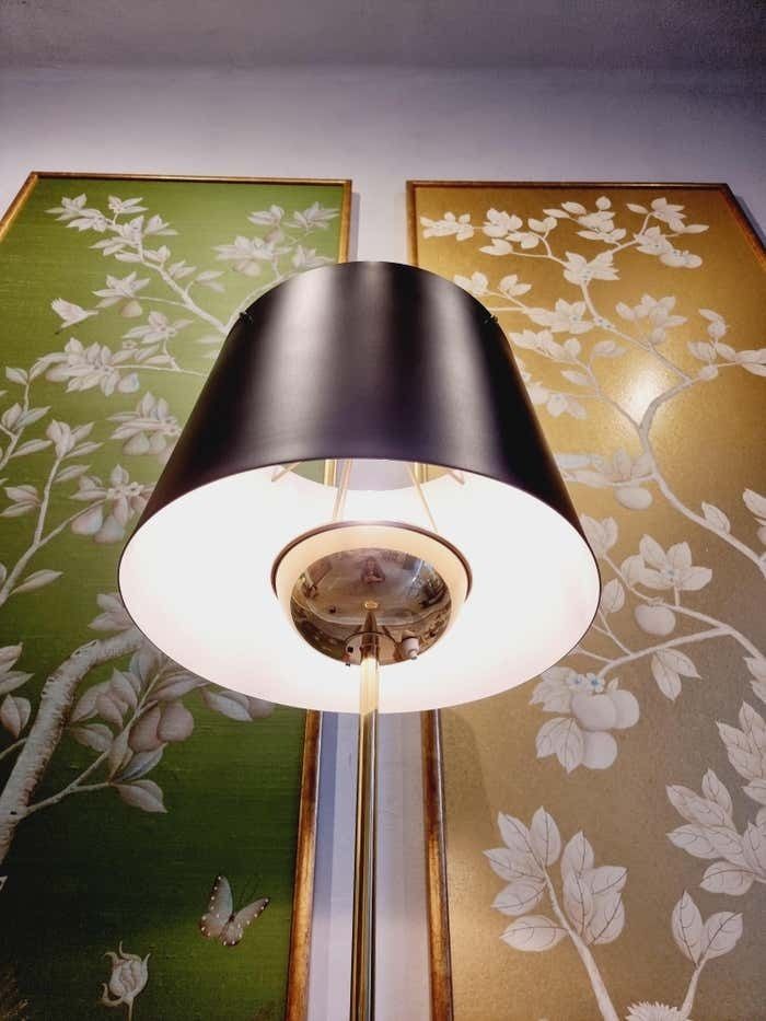 Josef Frank  Floor Lamp Model 2564 For Svenskt Tenn Sweden 1950s  Nice Patina photo furniture