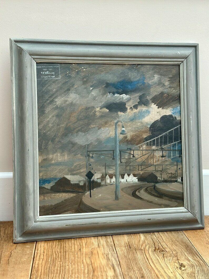 Hubert Arthur Finney Arca (1905 1991) Modern British Oil On Board