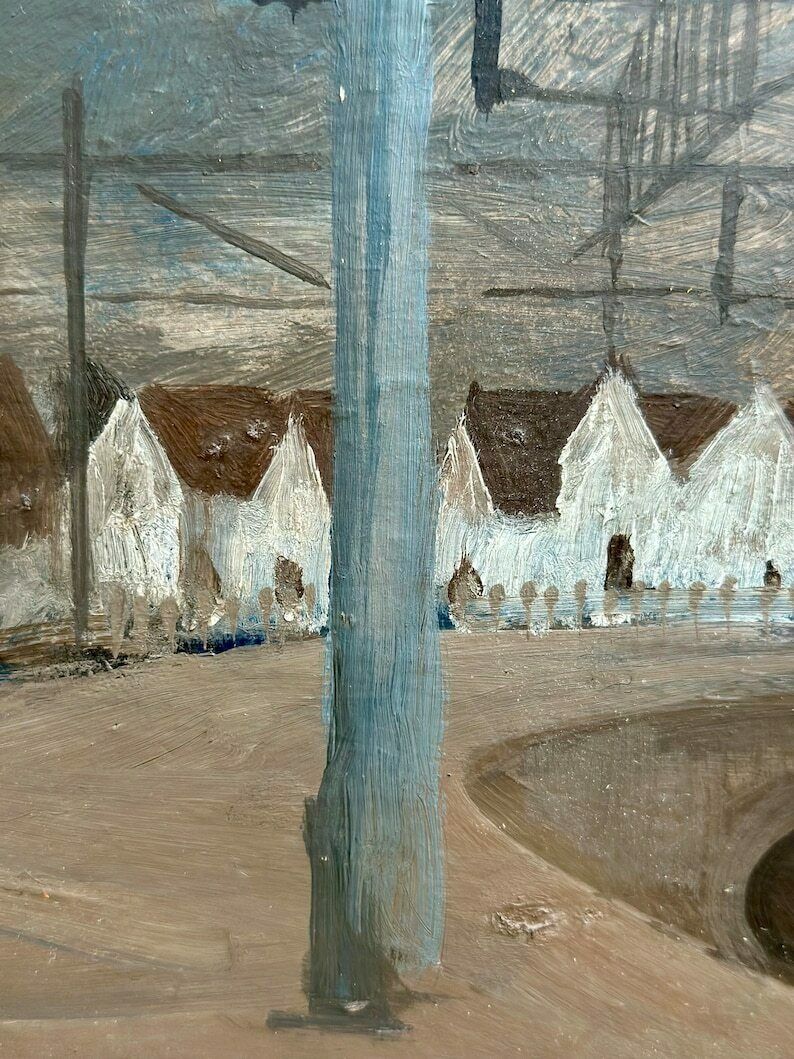 Hubert Arthur Finney Arca (1905 1991) Modern British Oil On Board photo buy