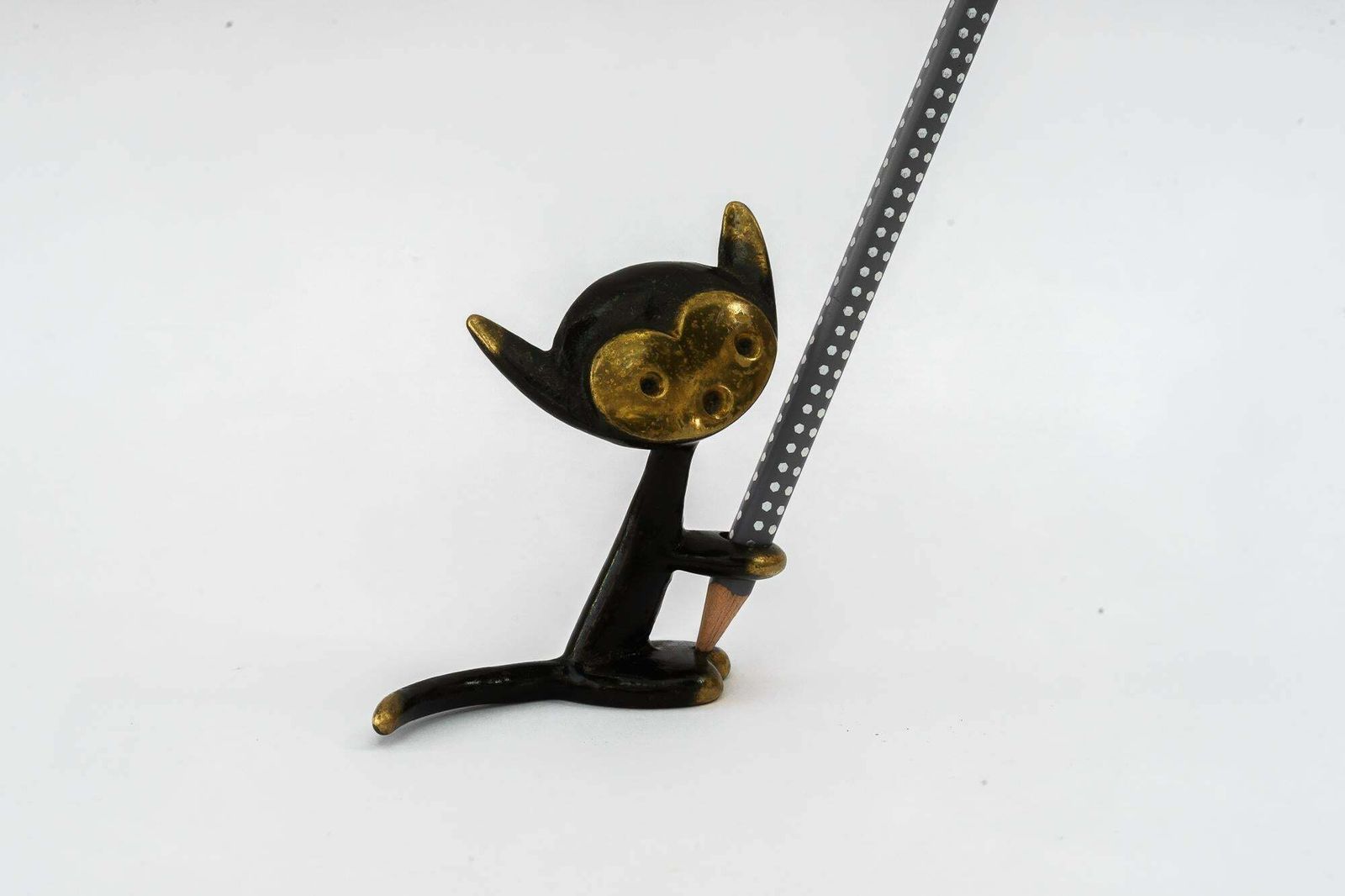 Pen Holder By Walter Bosse Shows A Cat Around 1950s photo furniture