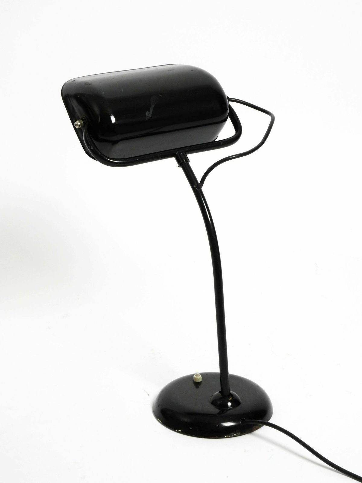 Very Rare Original 1940s Kaiser Idell Industrial Metal Table Lamp Model 6581 photo 760.0