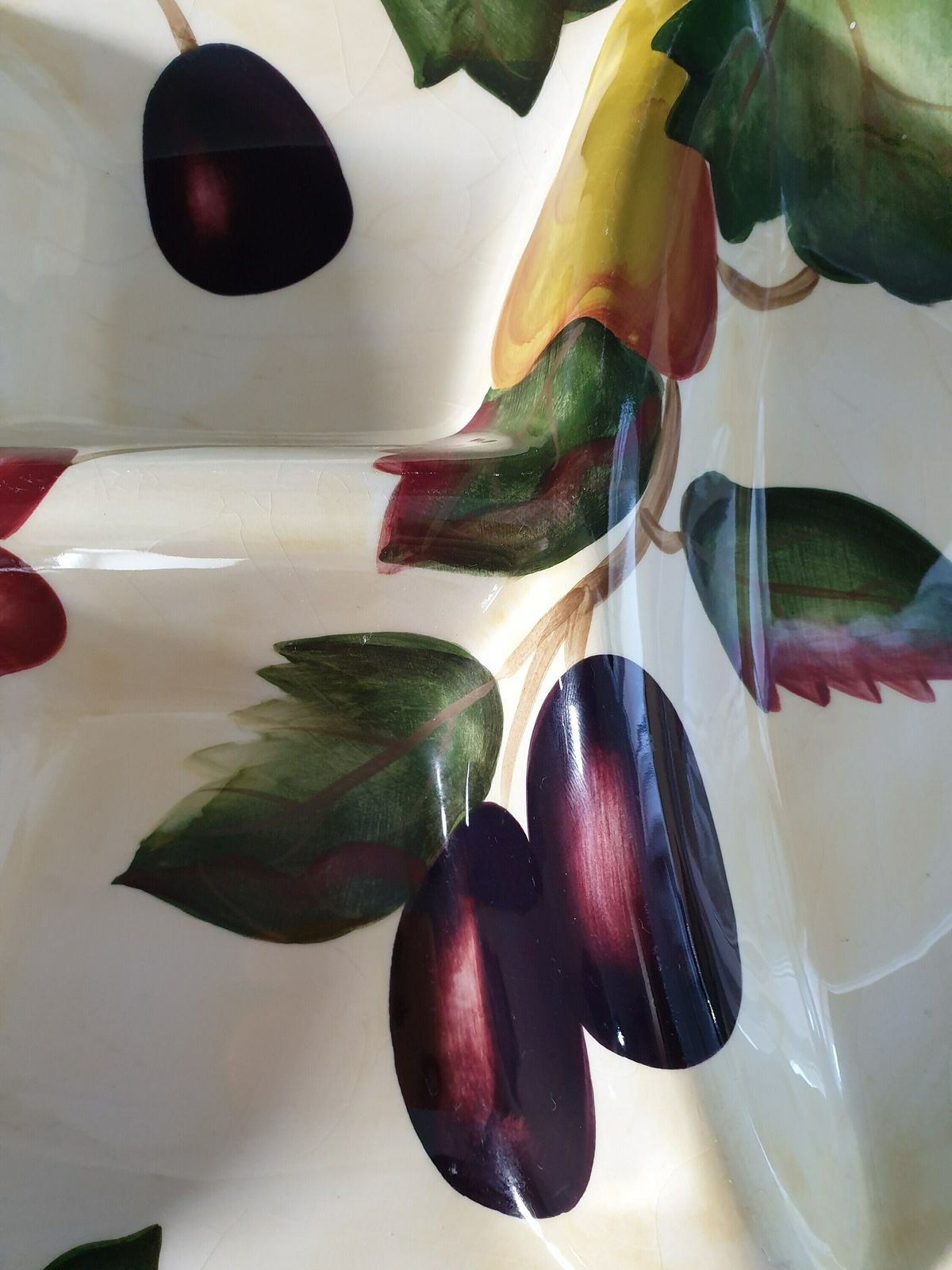 French Vintage Hors D'oeuvre Dish photo Home Decor