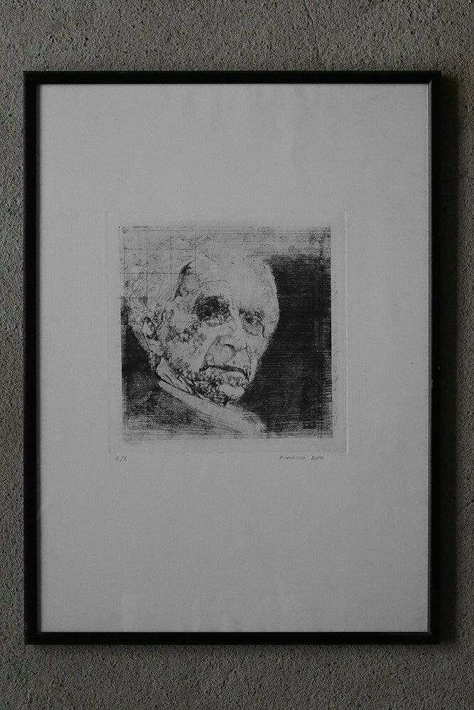 Maurizio Bini, Maurizio Bini, Etching On Paper, 1960s, Etching, Framed