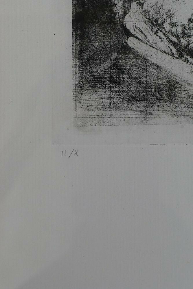 Maurizio Bini, Maurizio Bini, Etching On Paper, 1960s, Etching, Framed photo Art