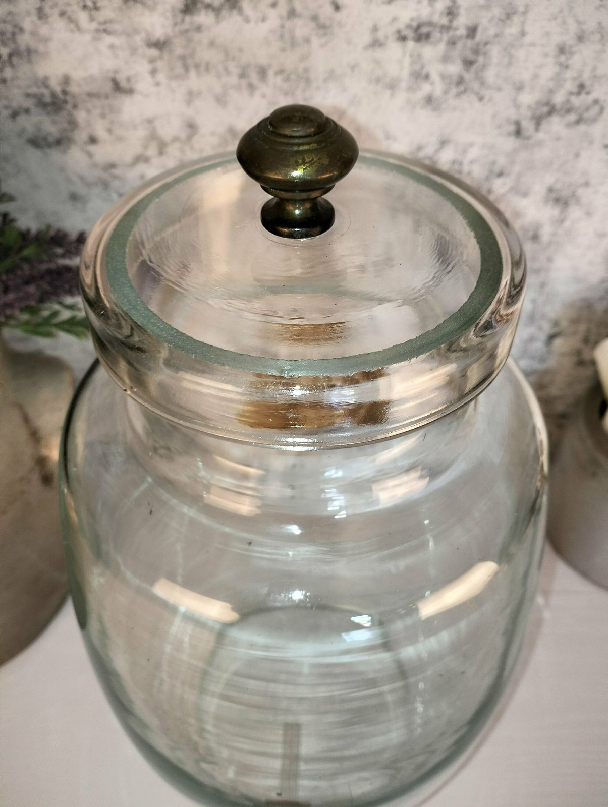 Antique French Perfume Jar, Perfume Cologne Pharmacy Bottle, Antique Pharmacy Dispenser photo 150.75