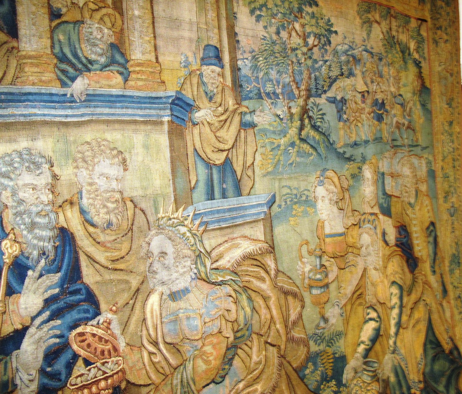 Art Antique Flemish Tapestry, Circa 1570, 3.40m X 3.70m photo