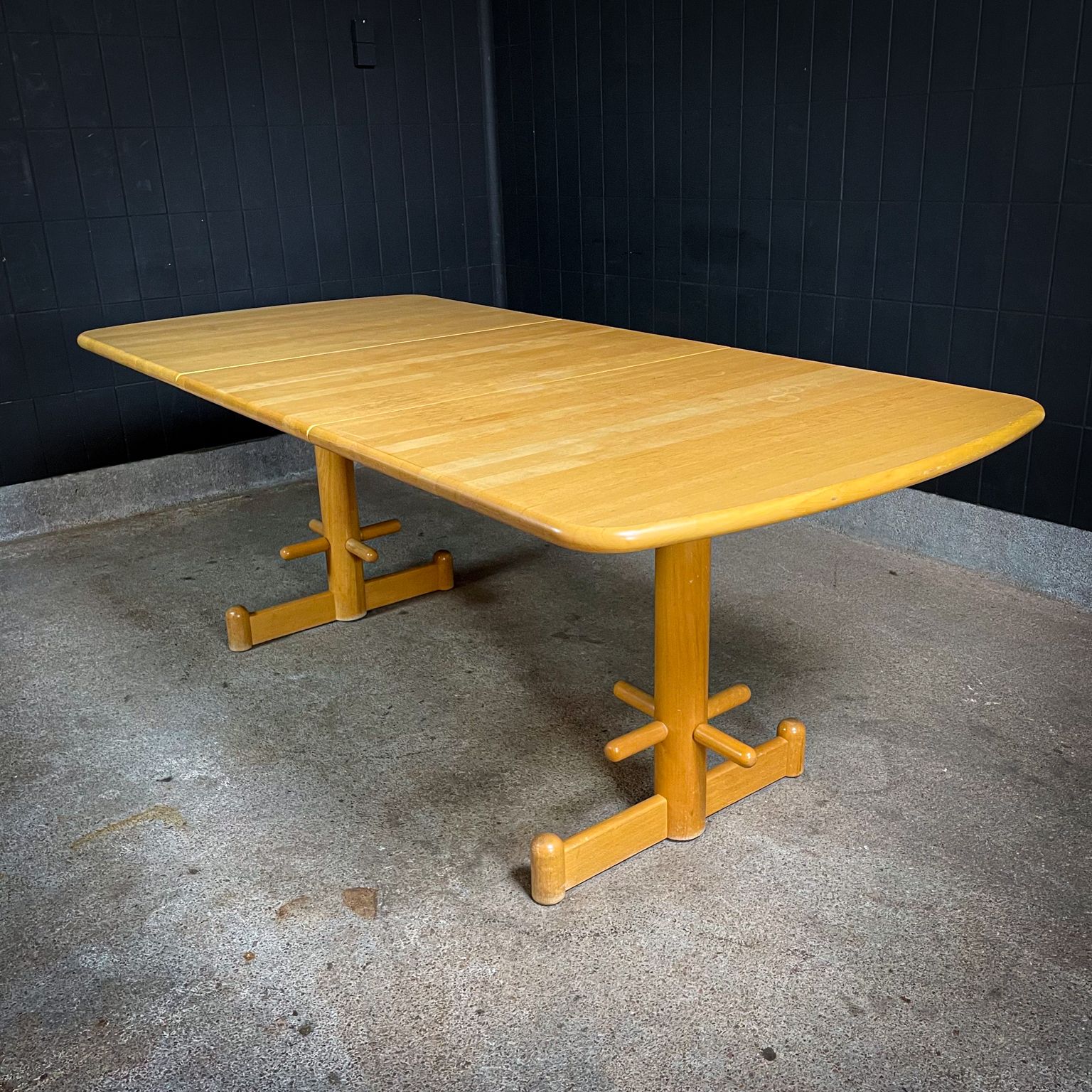 Vintage Stokke Pendulem Eetkamerset – 4 Stoelen & Uitneembare Eettafel photo buy