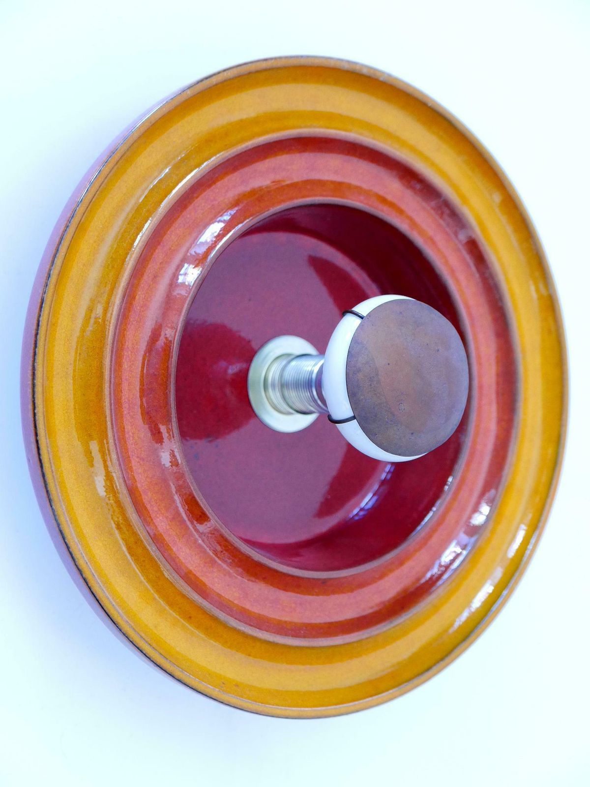 Highly Decorative Mid Century Modern Ceramic Sconce Or Wall Light Germany 1960s photo Lighting