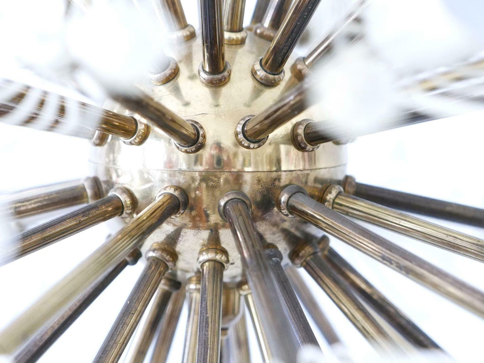 Large 33 Lights Chandelier Dandelion By Emil Stejnar For Rupert Nikoll 1950s photo 5775.0
